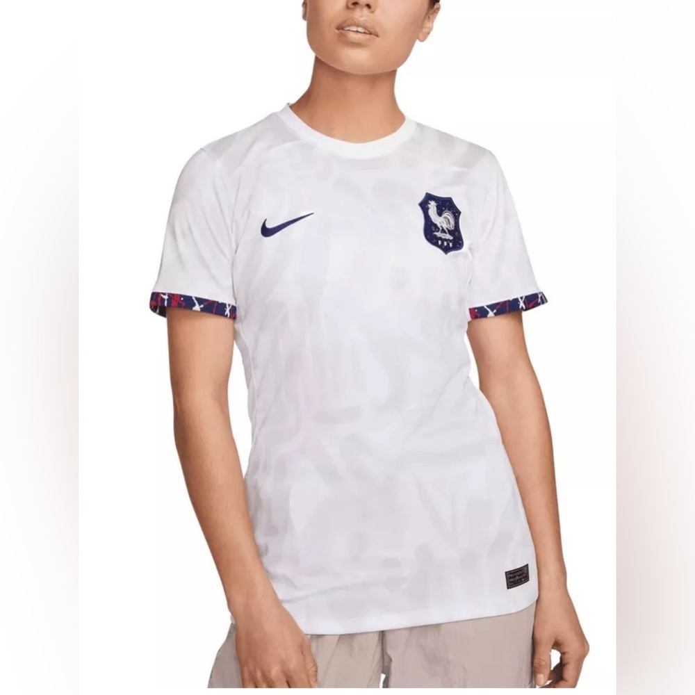 Nike Women's France Away National Team Jersey Size White